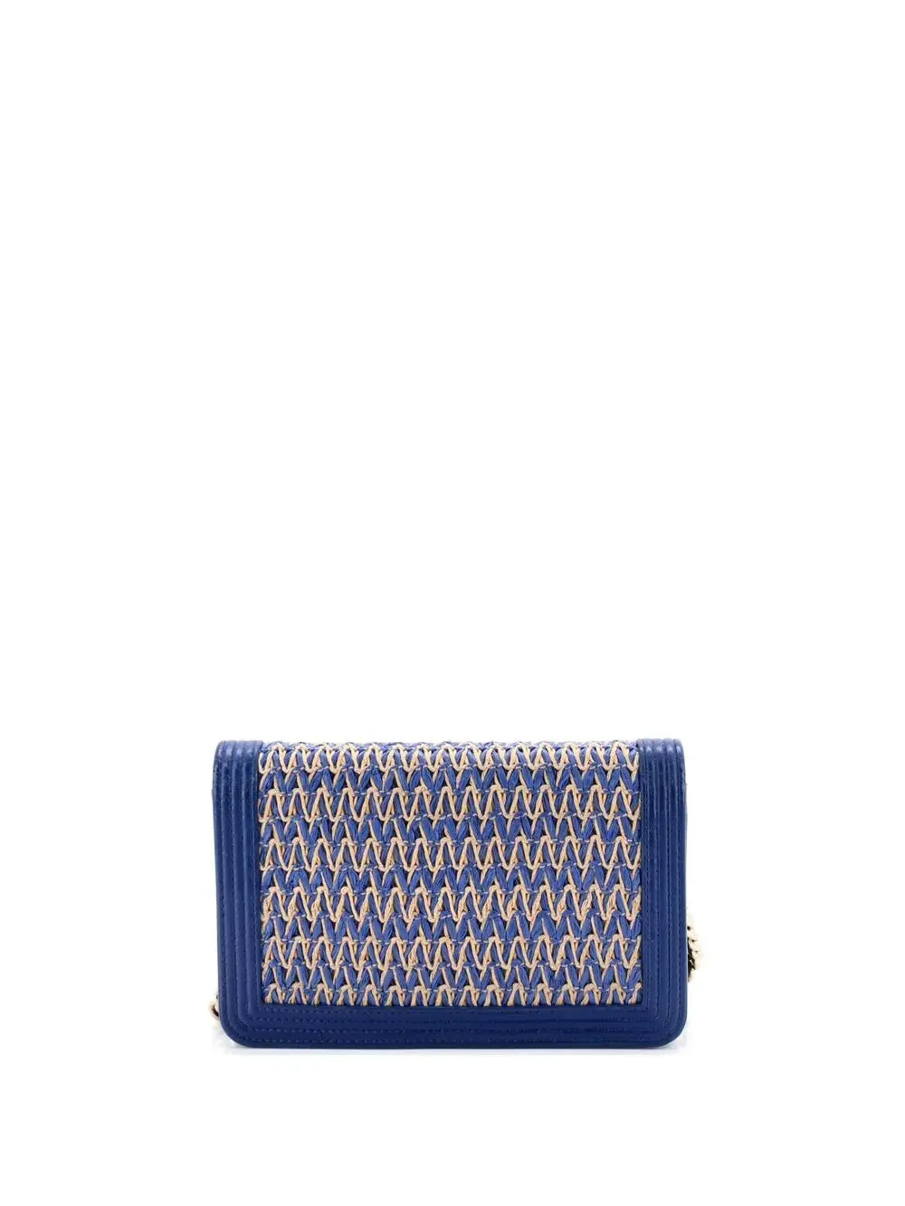 Chanel Boy Flap Bag Chevron Woven #223718C34B